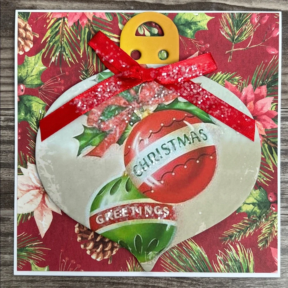 Handmade Christmas and Holiday Cards Set of 20 5.5”x5.5”Includes Envelopes